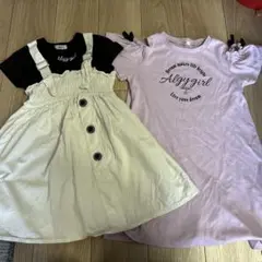 Algy 半袖ワンピース 2点セット