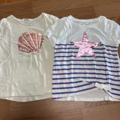 H&M GAPキッズ Tシャツ 2枚セット サイズ110