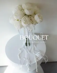 クラッチブーケ ♡ アーティフィシャルフラワー ウェディング ブーケ