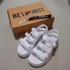 FILA×BE:FIRST  厚底サンダル ホワイト 25cm　ノベルティ付き 楽天市場】【送料無料】BE：FIRST BE:FIRST BE FIRST ビー