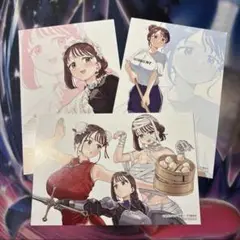 みょーちゃん先生はかく語りき 特典 イラストカード 3種コンプセット 新刊
