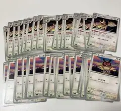 ポケモンカード　ホーホー　ヨルノズク　各25枚