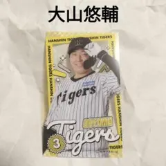 クリアカード 大山悠輔 ラッフルくじ 阪神タイガース