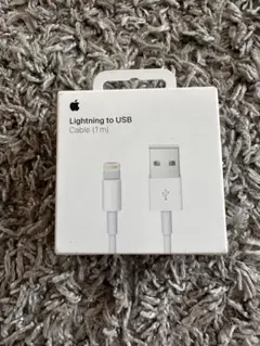 Apple純正ライトニングケーブル 1.0m ③