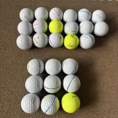 【美品】2023年 タイトリスト Pro V1 X ロストボール 26球セット