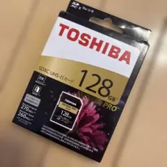 TOSHIBA 128GB SDXC UHS-Iカード