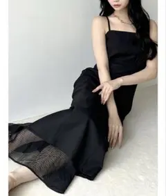 リゼクシー　シアーヘムキャミワンピース