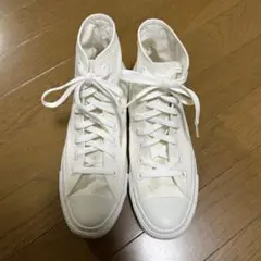新品未使用♡コンバースオールスター　ホワイトプラス ハイカット　スニーカー　レア