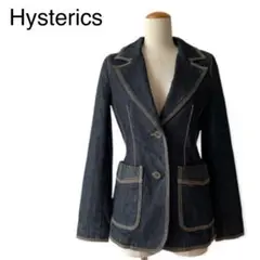レア ヒステリックス Hysterics デニムジャケット レザー ジャケット
