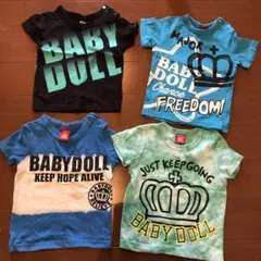 BABYDOLL 半袖Tシャツ 4枚セット