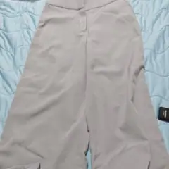 IKKA LOUNGE ブルーグレー ワイドパンツ　L　スラックス　新品未使用
