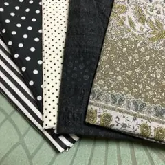 モノトーン系生地　まとめ売り