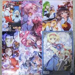 東方Project クリアファイル 6枚セット