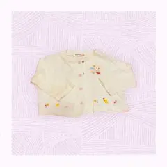 ミキハウス 長袖 カーディガン 80