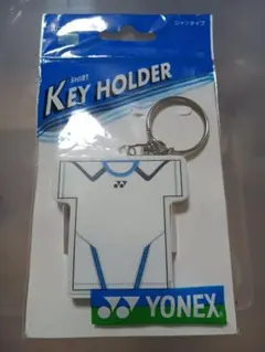 YONEX キーホルダー　シャツタイプ　ホワイト