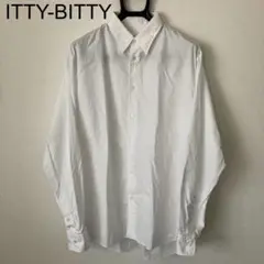 ITTY-BITTY イッティービッティー インペリアルポプリンシャツ 白シャツ