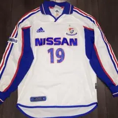 横浜Ｆ・マリノス2001ユニフォームL 松田直樹選手 直筆サイン、漢字ネーム入り 横浜F・マリノス2001ユニフォームL 松田直樹選手 直筆サイン