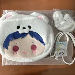 伏見弓弦 白熊バッグ Amazon.co.jp: あんスタ 中国 痛バッグ 伏見弓弦 白熊 告白気球