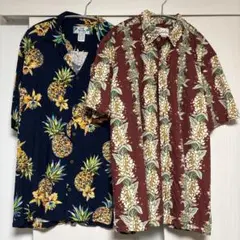 Kahala アロハシャツ 2枚セット ハワイ現地購入品