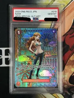 【PSA10】ナミ R SP 和柄 ワンピースカードゲーム