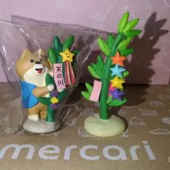 ミニチュア　concombre【笹飾りわんこ・ちいさな笹飾り】