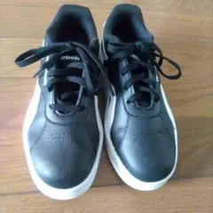 Reebok ブラック/ホワイト スニーカー　size20センチ