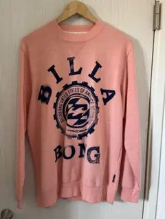 BILLABONG ピンク スウェット Lサイズ