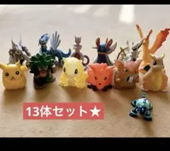 ポケモン ソフビ フィギュア 指人形