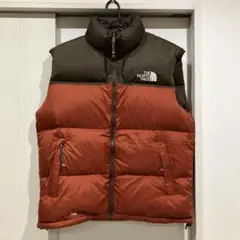 美品 希少カラー ノースフェイス ヌプシダウンベスト 700フィルパワー