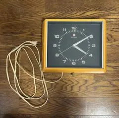 ナショナル　電気　掛け時計　ボンライト　レトロ　アンティーク ナショナル 電気 掛け時計 ボンライト レトロ アンティーク
