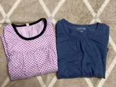140サイズ コットン トップス 2点セット