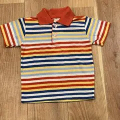 Health-tex 4T ボーダーポロシャツ