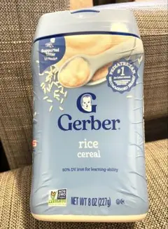 【新品未開封】Gerber Rice Cereal ガーバーライスシリアル1個