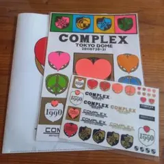 COMPLEX TOKYO DOME ステッカーセット コンプレックス　シール