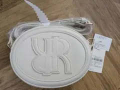 rienda ホワイト ショルダーバッグ
