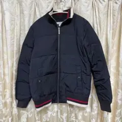 TOMMY HILFIGER ブルゾンジャケット　ナイロンブラック