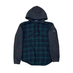 ポロラルフローレン チェックシャツ パーカー POLO Ralph Lauren