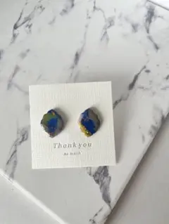 No.102 ハンドメイドピアス　ポリマークレイ