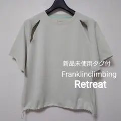Franklinclimbing☆Retreat☆新品☆アームスリットTシャツ