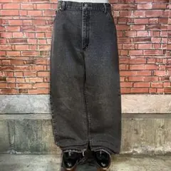 90s USA製 Lee 209-0109 先染めブラックデニム vintage