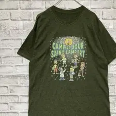 90sヴィンテージTシャツ！グリーン半袖古着XL 29