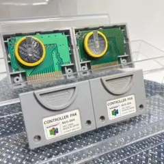 【フルメンテナンス】コントローラーパック2個セット　ニンテンドー64 e