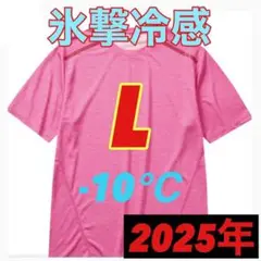 【L サクラ 半袖 Tシャツ】ワークマン 氷撃冷感 (R)-10℃ 新品