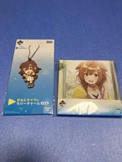 送料無料 一番くじ ホロライブ 戌神 ころね キャンバスボード ラバーチャーム