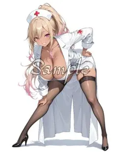 清楚 アニメ コスプレ AI美女 L版 デジタルアート イラスト LY576