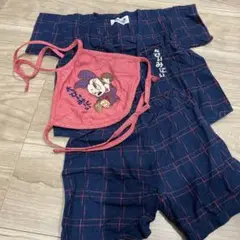 Disney ミニー　べびぃみにぃ　甚平　95cm