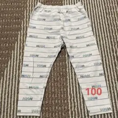 UNIQLO 電車柄ストライプパンツ 100cm
