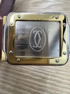 美品Cartier カルティエ サントス レザーベルト ファッション おしゃれ