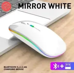 ワイヤレスマウス Bluetooth 2-WAY 充電式マウス