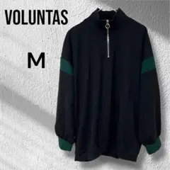 VOLUNTAS 長袖　ハイネック　ハーフジップ　プルオーバー